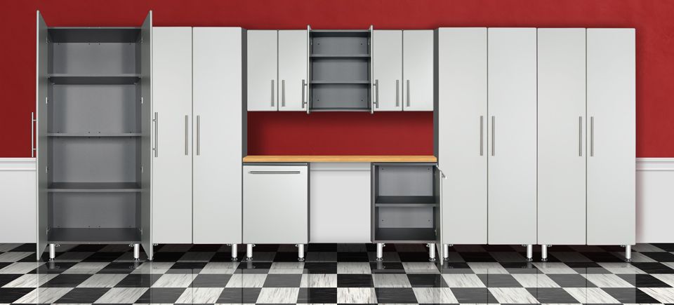 Ulti Mate Garage Cabinet Set Rendering Sean Kai Design